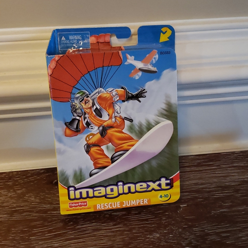 Rare find! Brand new! Imaginext Rescue Jumper!